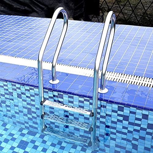 Escalera para piscina de acero inoxidable para piscina enterrada miniatura 1