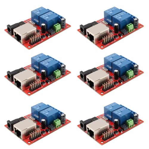 Module Relais Ethernet 2 Voies avec Serveur Web et Délai Programmable