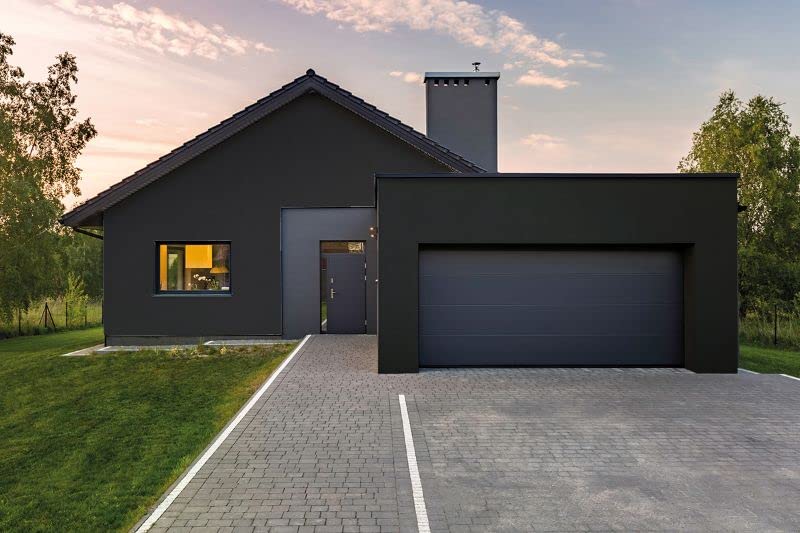 20 Litres - Smooth Acrylic Masonry Paint - Colours (Black)