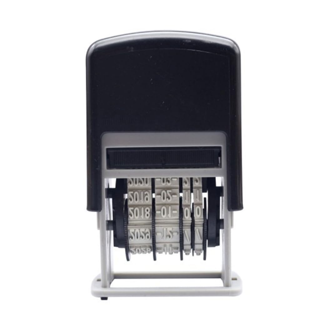GMBYLBY Inking Date Stamp Numbering Digits Office Multifunctional Number Dater