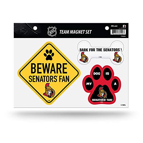 Rico NHL Senators Pet Themed Team Magnet Sheet