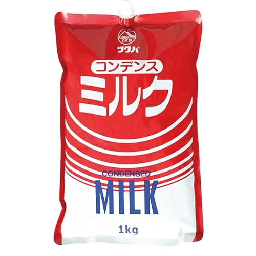 筑波乳業 コンデンスミルク（スパウトパウチ）1kg（Amazon）