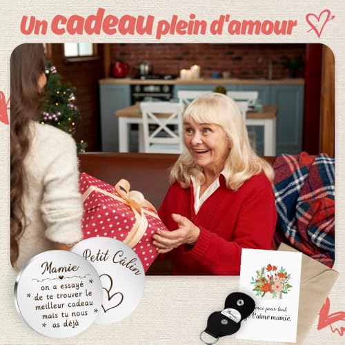 Câlin Glücksbringer Karte Oma Geschenk für Oma