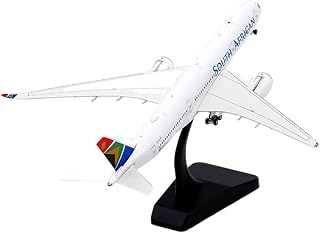 1:400 Scale Planes Model Airplanes South African Airlines A350-900 ZS-SDF Alloy