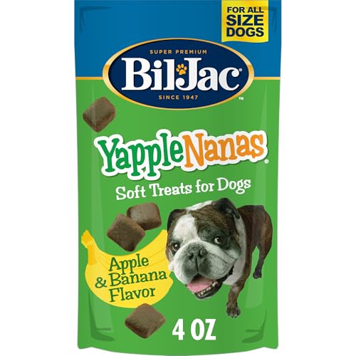 Bil-Jac Yapple-Nanas Dog Treats 4oz