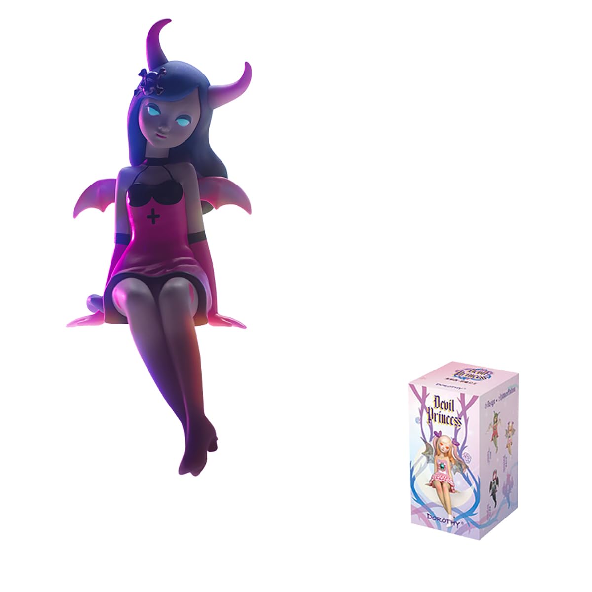 Amazon.com: Aven Rabbit Dorothy Devil Princess Series Blind Box