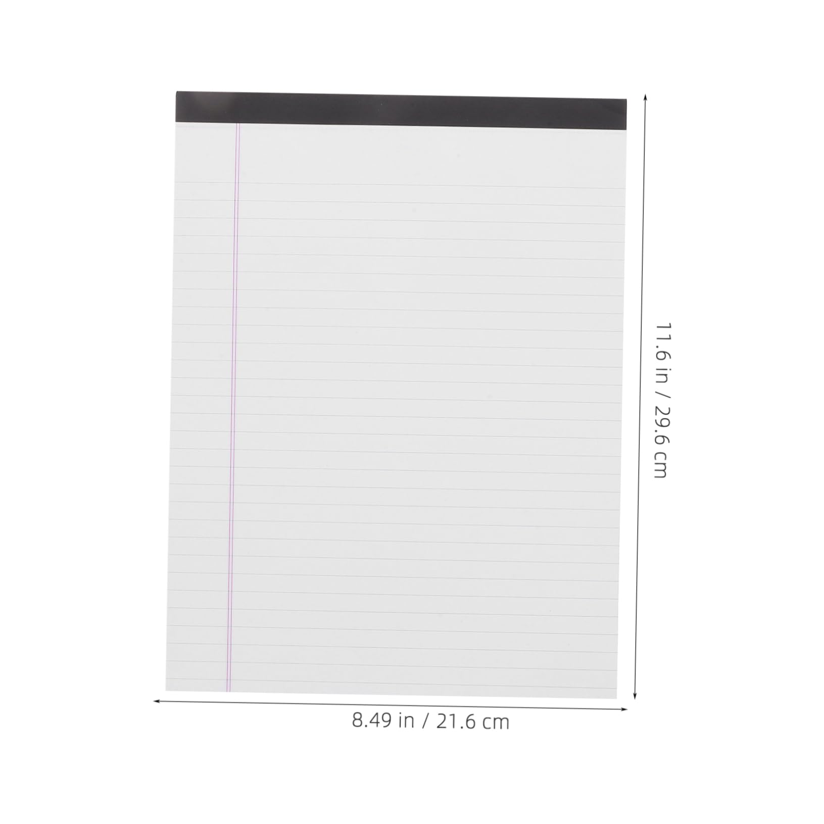 Blocchi Note Legali 4 Pezzi Fogli A4 Carta Spessa e Liscia Righe Larghi per Scrittura e Disegno Ufficio e Scuola