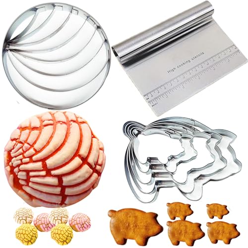 Concha Cutter Set with Scraper