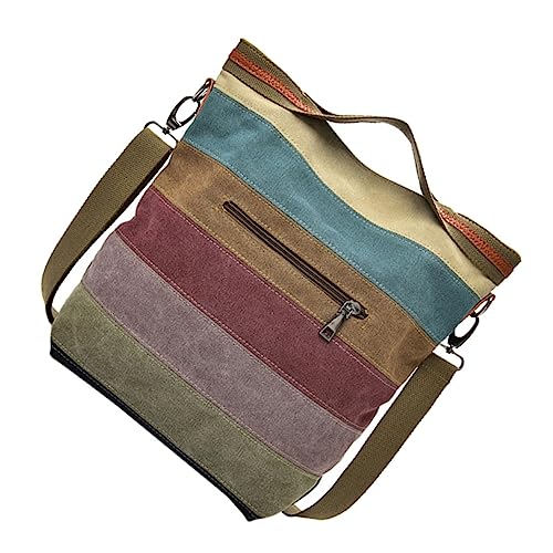 Sac à main en toile de shopping fonctionnel et multicouche