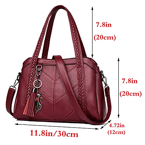 Bolso Tote de Moda para Mujer con Asa Superior y Bandolera miniatura 3