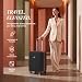 LUGG Jetset 15" Lightweight Cabin Suitcase, EasyJet Underseat Carry On Luggage, ABS Hard Shell, Scratch-Resistant Finish, Secure Lock, Smooth 360° Spinner Wheels, 45x33x20cm, 1 Year Warranty