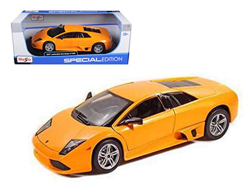 StarSun Depot 2007 Lamborghini Murcielago LP640 Orange 1/18 Model Car by Maisto