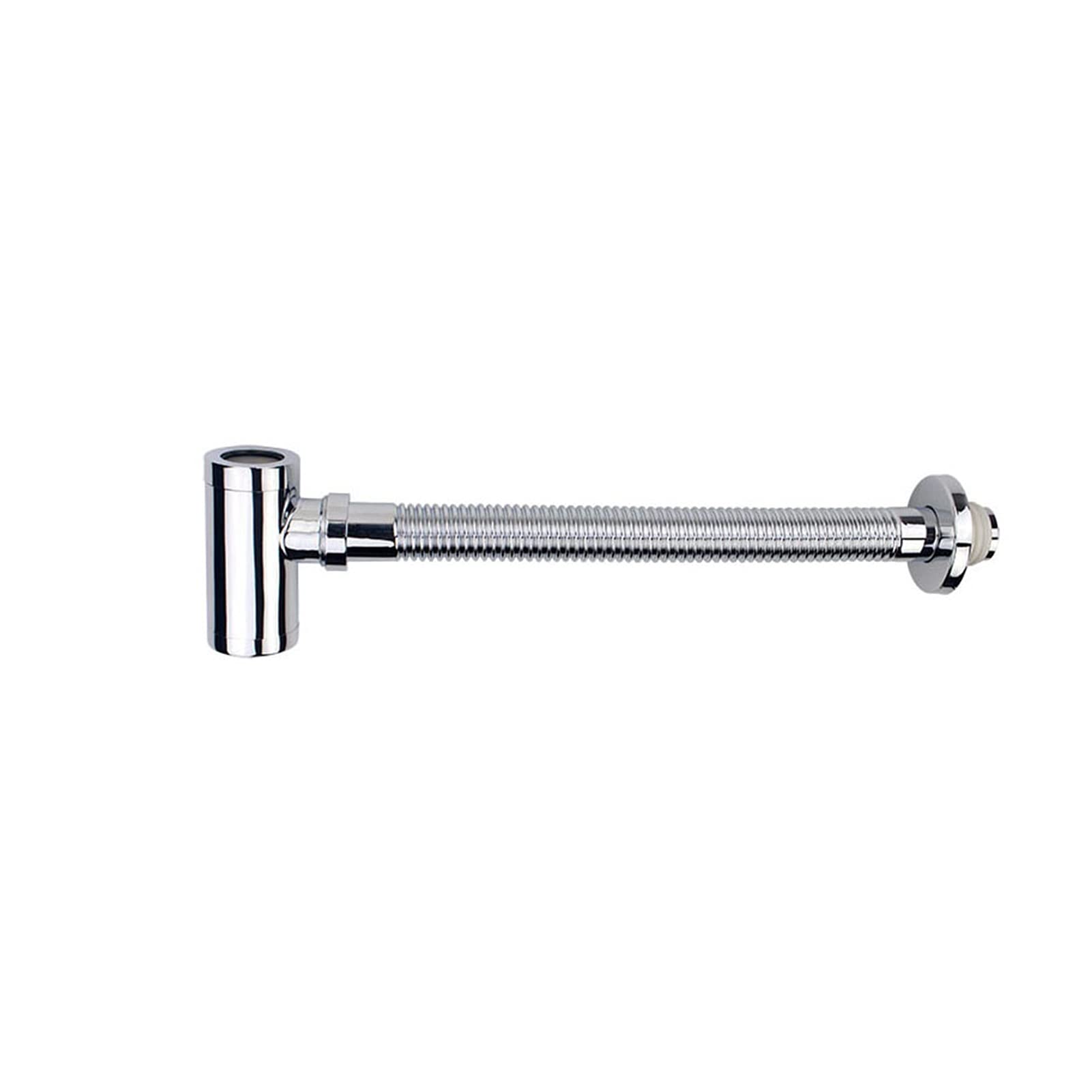 Tubo di scarico a parete per lavabo, Sigillato Anti-odore Anti-blocco Accessori per lavello Alta qualità Sifone durevole (Dimensione : 60cm)
