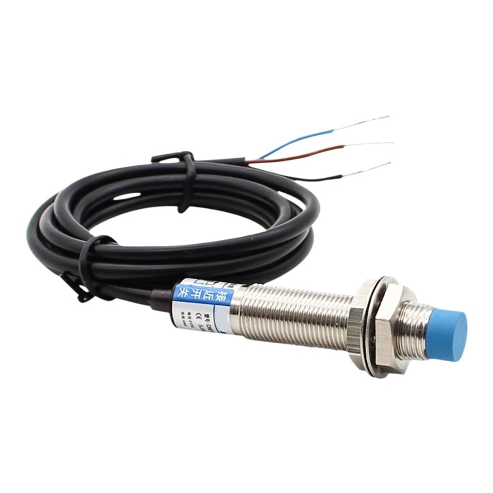 1pcs LJ12A3-4-5V Proximity Switch Sensor DC5V Three-Wire 4mm Sensing Distance(DC NPN NC)
