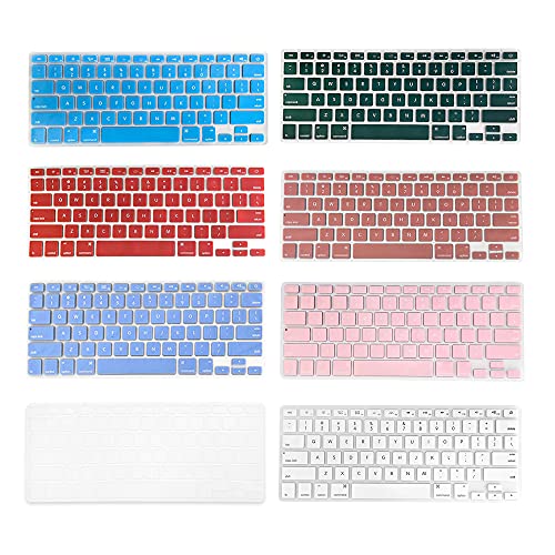 Capa de teclado TPU Película protetora de teclado à prova de poeira compatível com Apple MacBook Air