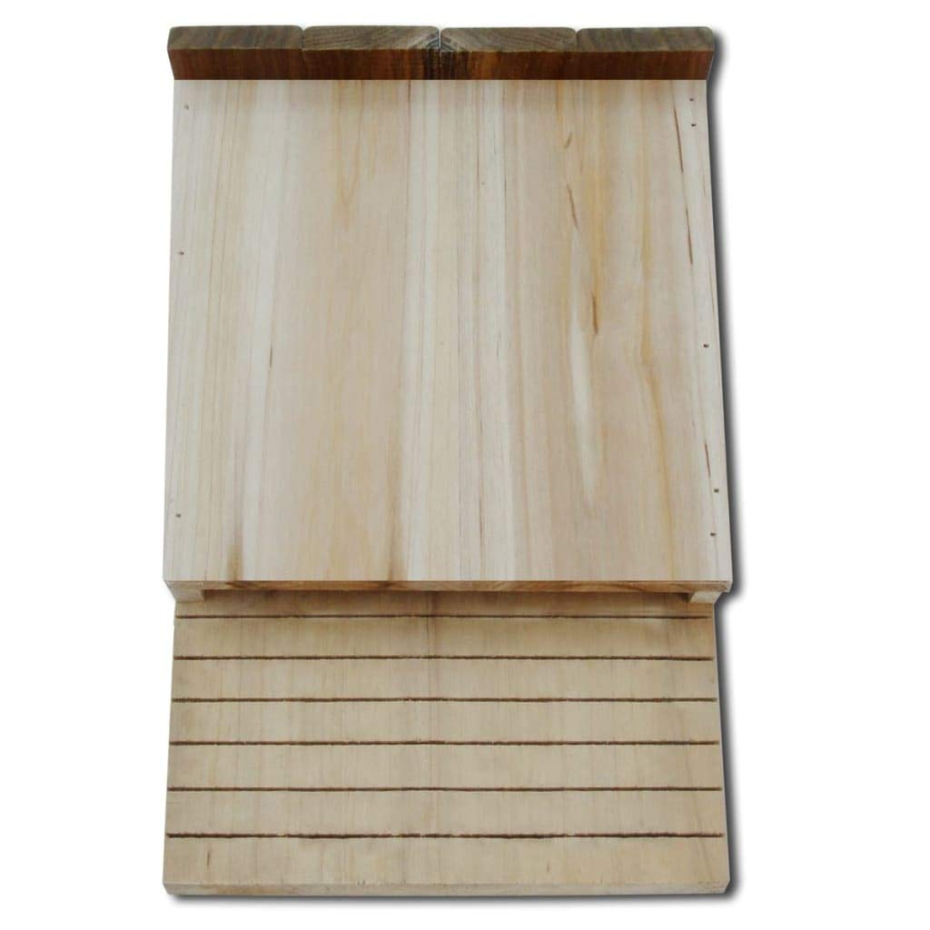 Festnight 4 pz Bat Box,Casette per Pipistrelli in Legno 22x12x34 cm