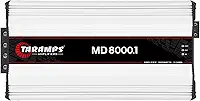 Módulo Taramps MD 8000.1 2 ohms 8000 W RMS Amplificador Som Automotivo