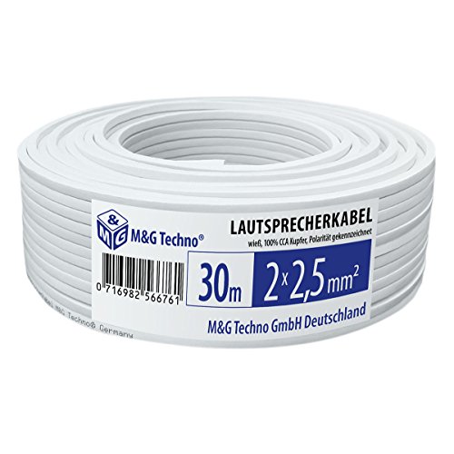 Preisvergleich Produktbild M&G Techno® Lautsprecherkabel