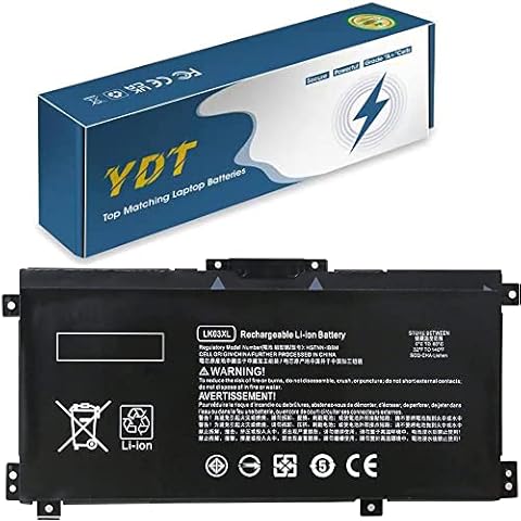 LK03XL Battery for HP Envy X360 Convertible 15-BP 15M-BP 15-BQ 15M-BQ 15M-CN 15M-CP 17-AE 17M-AE 17-BW 17M-BW 17-CE 17M-CE 17T-CE 17t-bw 15m-bp011dx bp012dx 916368-421 916814-855 L09281-855 Cover