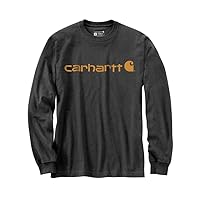 Carhartt Relaxed Fit Heavyweight Long-Sleeve Logo Graphic T-Shirt