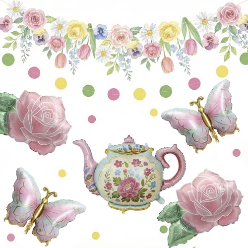 �t�̕��D Baby in Bloom�x�r�[�V�����[�f�R���[�V���� �o�i�[�e�B�[�|�b�g�t�� ����ȉԂ̃}�C���[�o���[�� �e�B�[�p�[�e�B�[ �{�[�z�[ ������ �a���� ��̓� ���� ���� OH BABY �f�R���[�V����