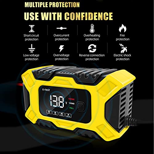 bateria automotivo, bateria carro para mantenedor – Carregador inteligente automático 12 V, carregad