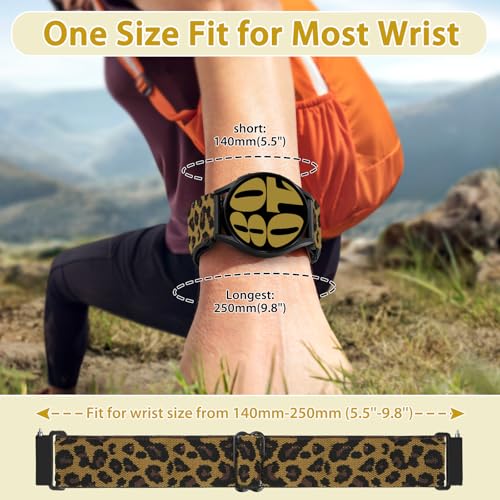 Image of TumpCez Quick Release Watch Band - Choice of Width -18mm 19mm 20mm 22mm 24mm Watch Bands, Solo Loop Adjustable Elastic Nylon Watch Straps Replacement Wristband for Men Women