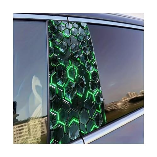 Décoration pilier de porte voiture nid d'abeille pour le quotidien
