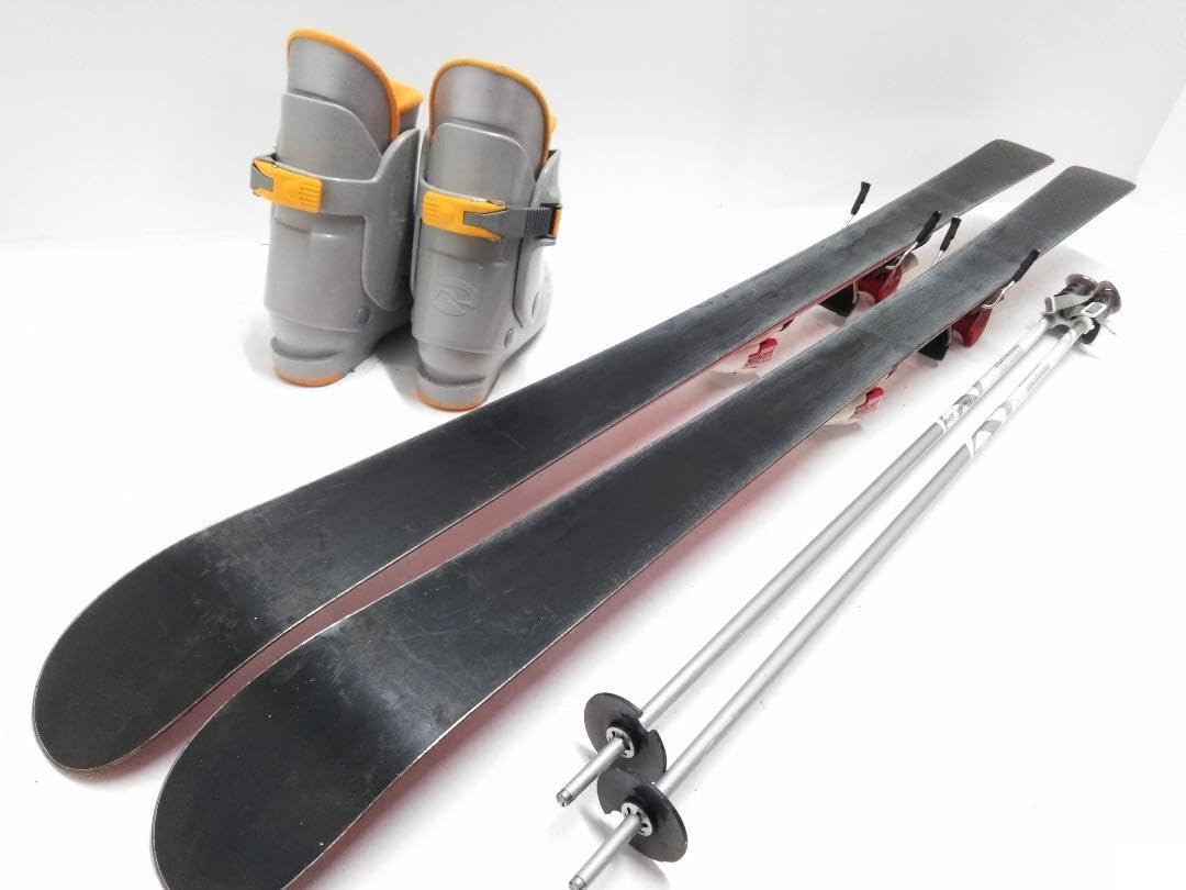 ジュニア レディース スキー4点セットサロモン 140cm ブーツ 24cm