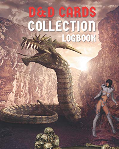 D&D Cards Collection Logbook: Dungeons Dragons Fantasy Game Card Edition Collectables Indexing Book...