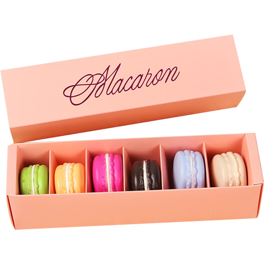 Portagioelli A Forma Di Macaron Gigante HAN SHENG – Rosa, Portatili E Colorati Per Orecchini E Piccoli Oggetti