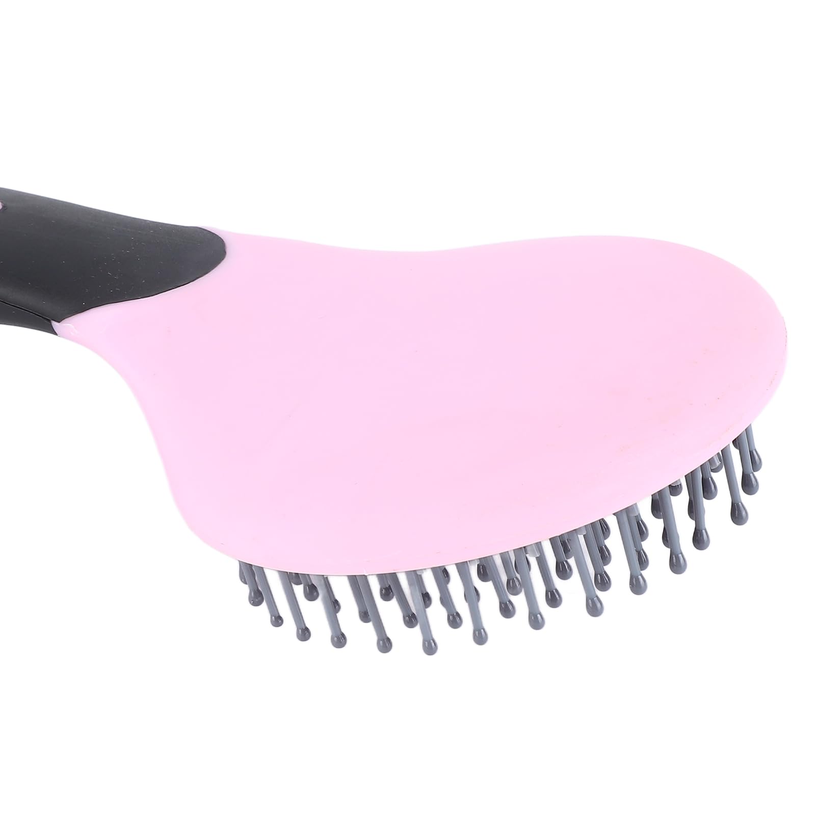 Brosse Démêlante pour Crinière et Queue, Brosse de Nettoyage en Cuir à Poils de Cheval à Poils Longs, Peigne de Toilettage Professionnel pour Chevaux, Peigne Forky pour Chevaux