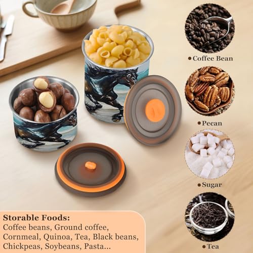Envase café hermético acero inoxidable 500ml miniatura 5