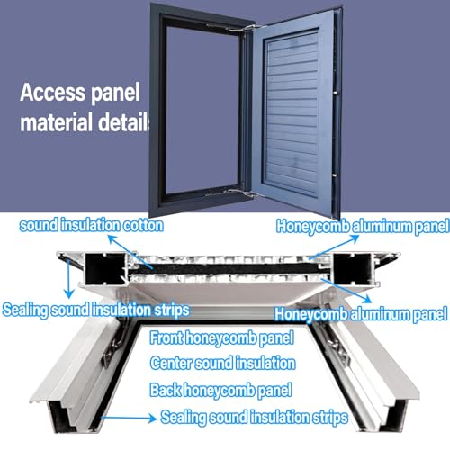Panel de acceso para registrar tuberías ocultas de forma segura 6