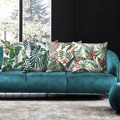 J-MOOSE - Lotto di 4 federe per cuscino in cotone