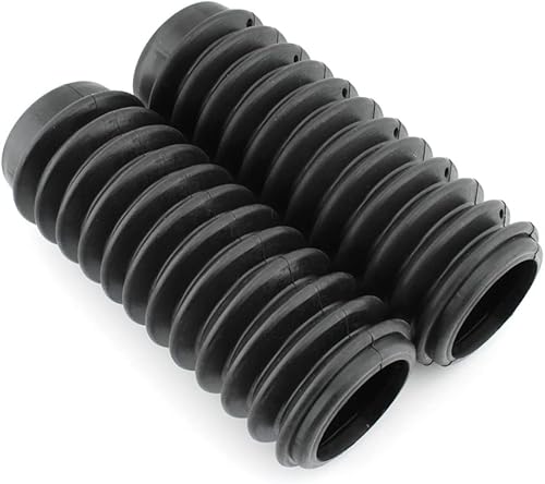 Miniatura 3 de GZYF Polainas de cubierta de horquilla de motocicleta, polainas de horquilla delantera de goma para Honda CB450 CB500 CB550F CB550K CB750 CL450