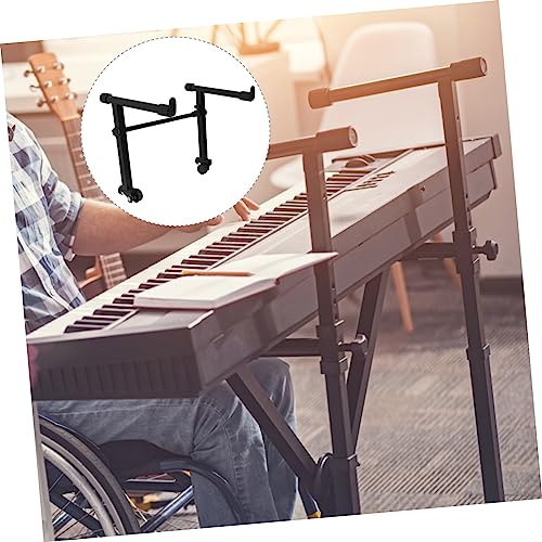 NULYLU 1 Jeu Support Pour Clavier Électronique Supports De Clavier Support De Clavier Électronique Stand De Pianos Support De Piano Extension Du Support De Clavier Instrument Le Fer Black - Les Beatles, Paul McCartney, John Lennon, RIngo Starr, George Harrison NULYLU 1 Jeu Support Pour Clavier Électronique Supports De Clavier Support De Clavier Électronique Stand De Pianos Support De Piano Extension Du Support De Clavier Instrument Le Fer Black – Image 7