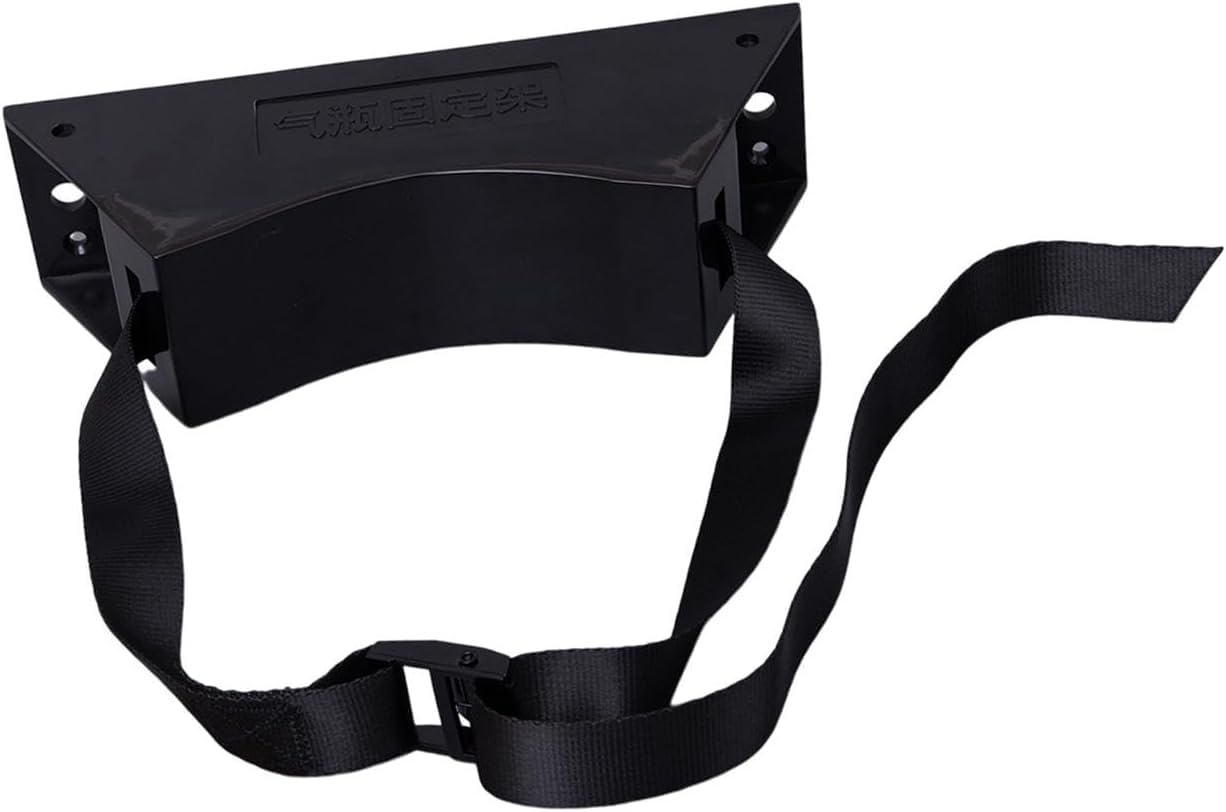 Soporte De Pared Duradero para Bombonas De Gas: Soporte Resistente para Tanques De Gas Comprimido, Diseño Que Ahorra Espacio para Un Almacenamiento Seguro.