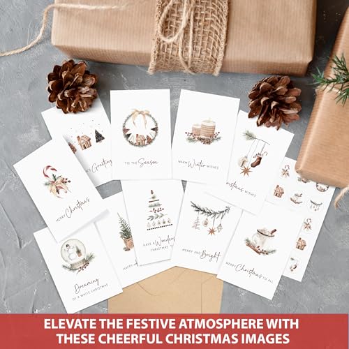 Audree Christmas Cards With Envelopes & Matching Stickers thumb #4
