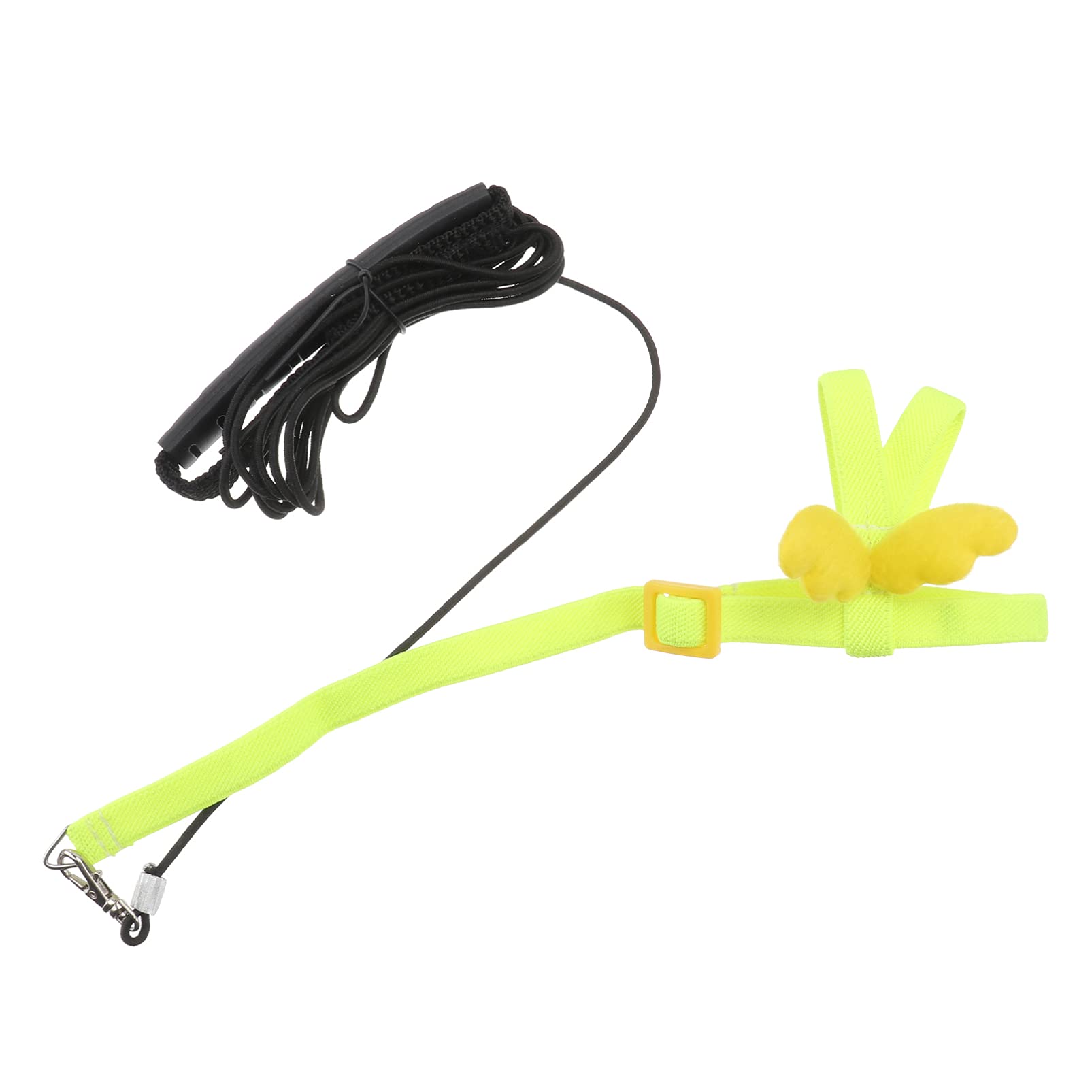 HANABASS 2m Length Bird Harness Leash Rope Parrot Harness for Lovebird Training Traction 0.8cm Wide Easy Wear Remove