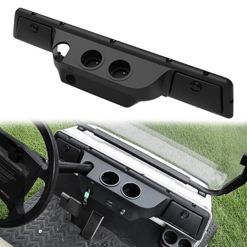 KEWISAUTO Dash Board Cover Assembly for Club Car DS 1982-up Anti-Rust Dash Tray Organizer Instrument Board for 1982 and Up Club Car DS Golf Cart Interior Accessories