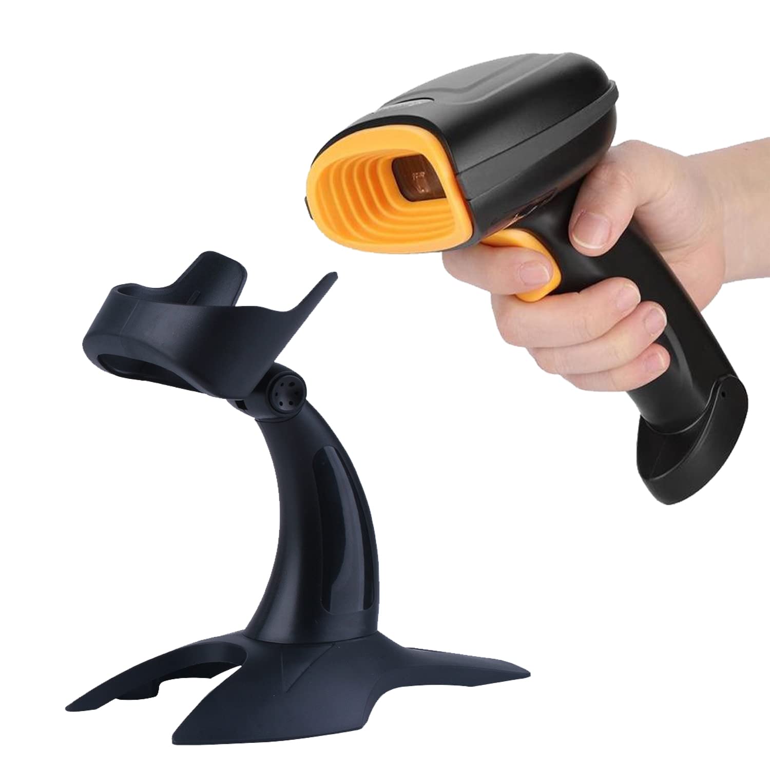 Buy LENVIIC800 2D Barcode Scanner with Stand USB QR Code Scanner 1D