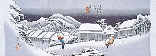 三陽商事 浮世絵手拭 蒲原 60-9