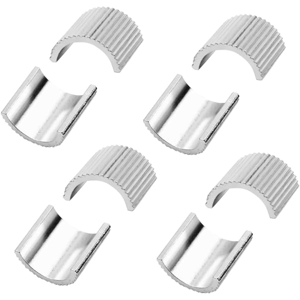 4 Pezzi distanziali per Manubrio di motociclette elettriche retrò da 22 mm a 28 mm, adattatori per Morsetti in Lega di Alluminio per modifiche universali
