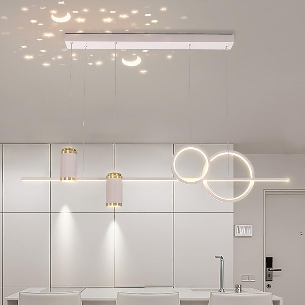 Éclairage de suspension de projection d'étoile LED 54W pour salle