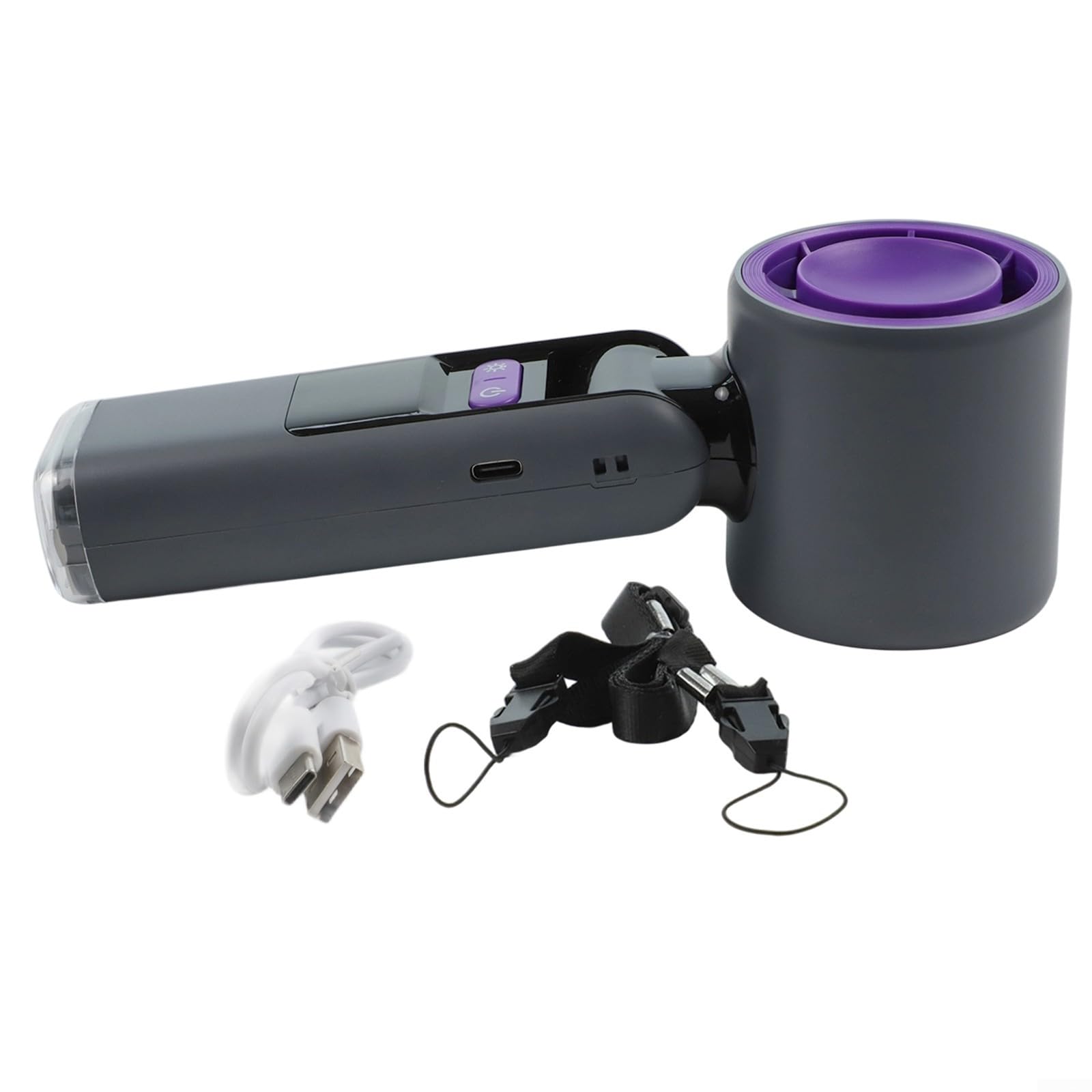 Ventilateur portable écran numérique Ice Sense contre la chaleur en plein air