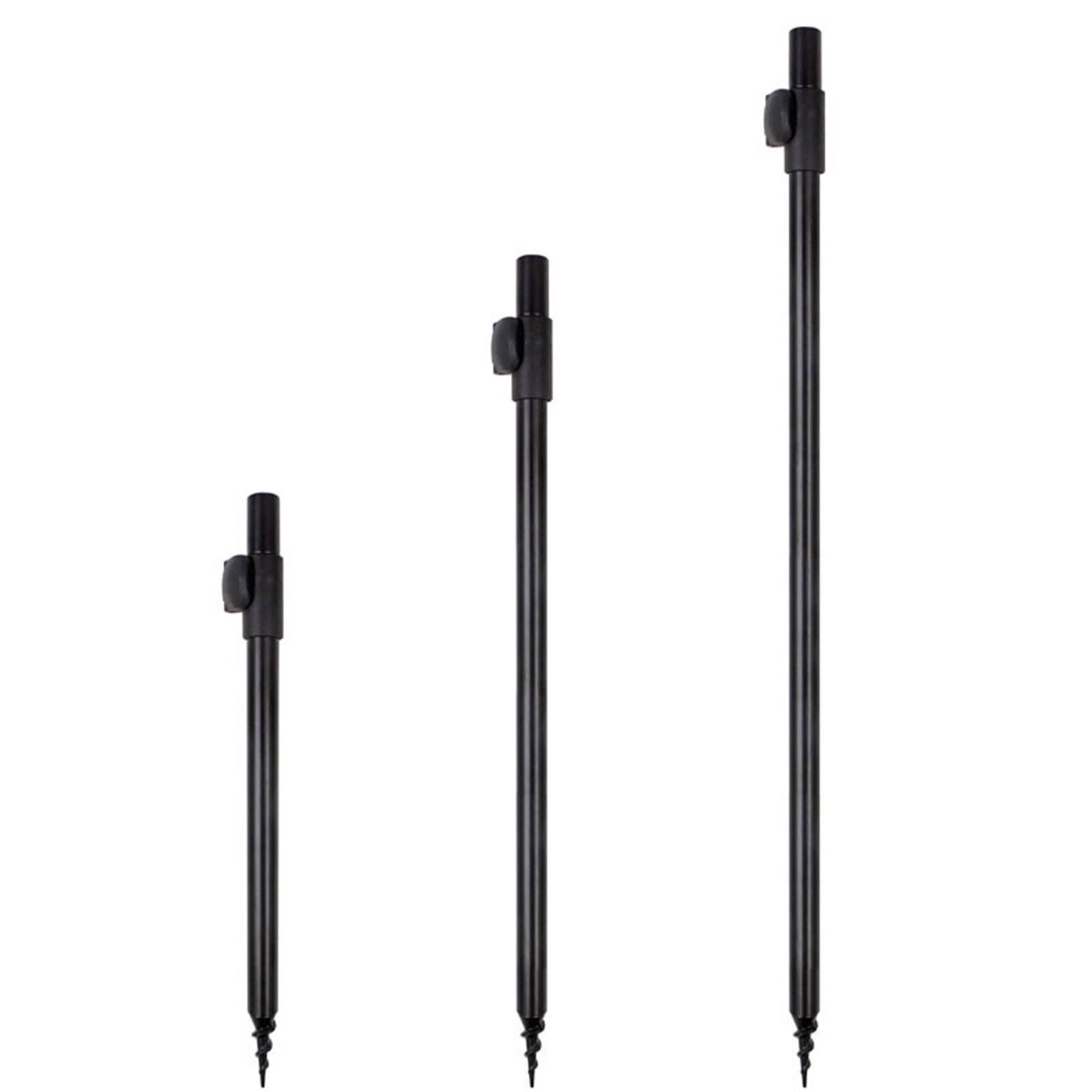 Soporte extensible para caña de pescar, ajustable, para carpas, bancos de pesca de repuesto, soporte para mordeduras, alarma, bancos de carpas ajustables