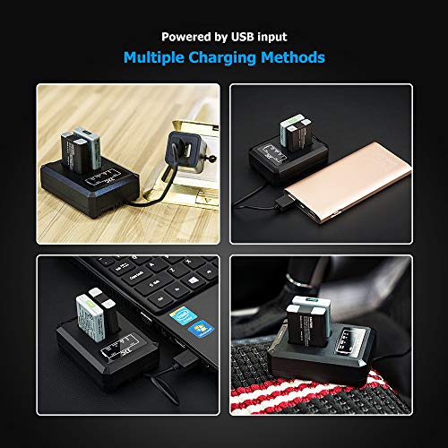 Cargador Dual USB para batería Canon NB-13L - Fernando Cortés