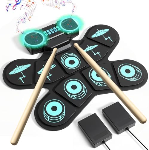 Conjunto de Bateria Eletrônica Portátil, Bateria Eletronica, Bate...