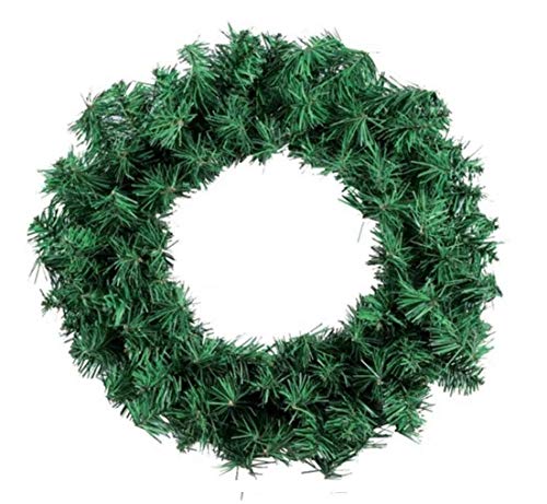 Magizi by Tuut, Decoração de Natal, Guirlanda Festão Aramado, 40cm, Verde
